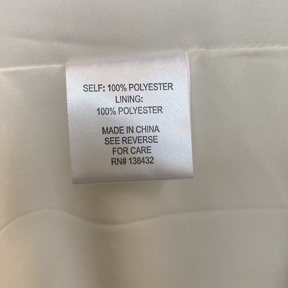 ModCloth Illuminated Elegance Cream + Metallic Chiffon Maxi Dress Size Large NWT - Picture 10 of 12